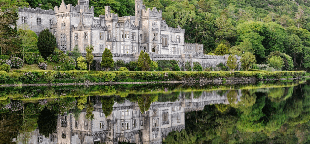 Kylemore Abbey and Victorian Walled Garden in Connemara