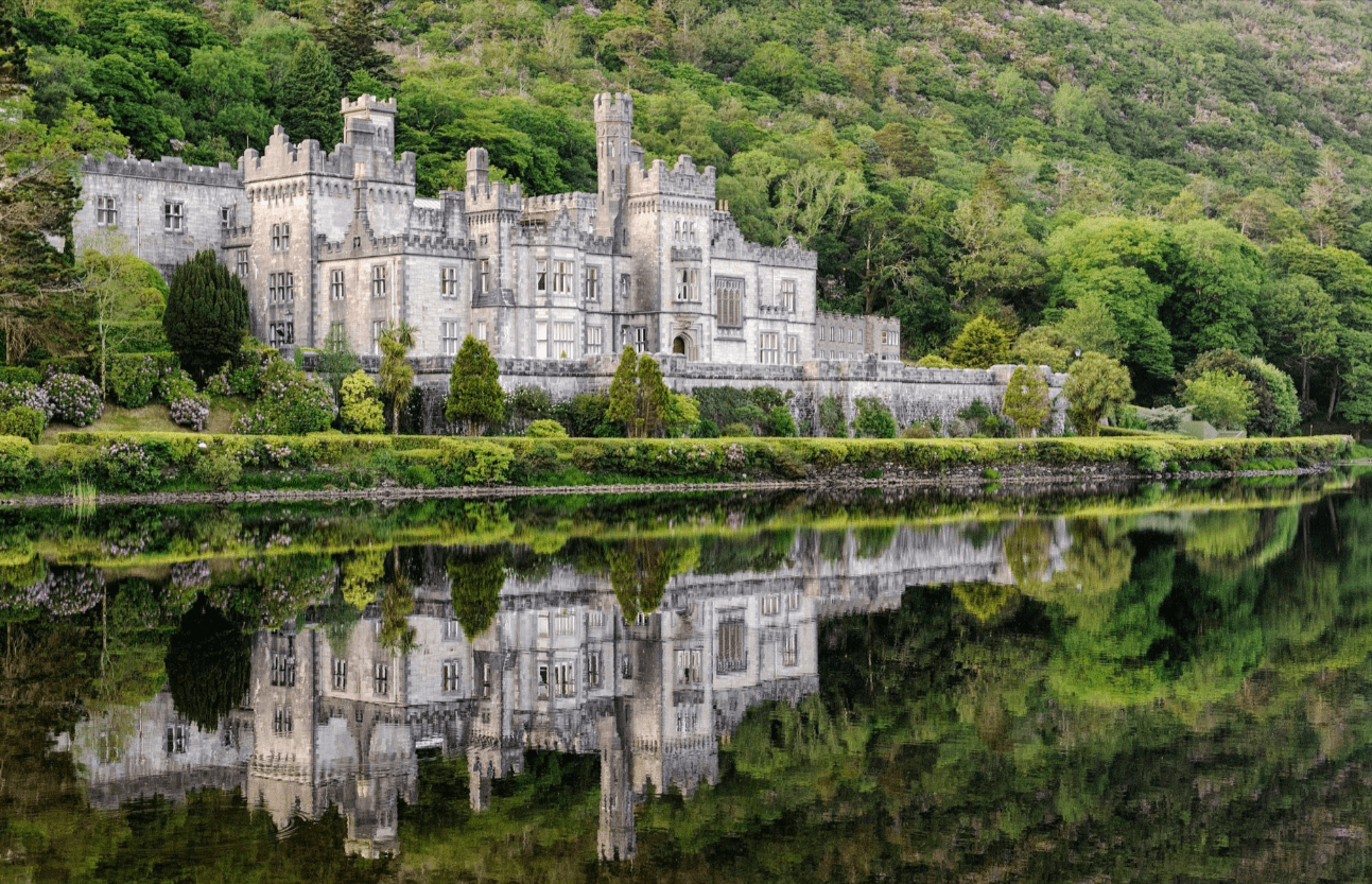 Kylemore Abbey and Victorian Walled Garden in Connemara